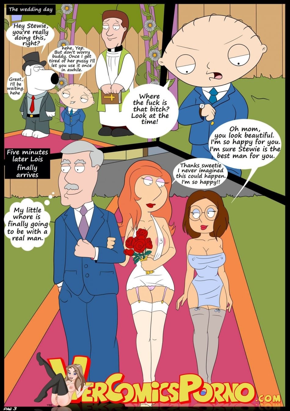 Childs Play: The Wedding porn comic picture 4