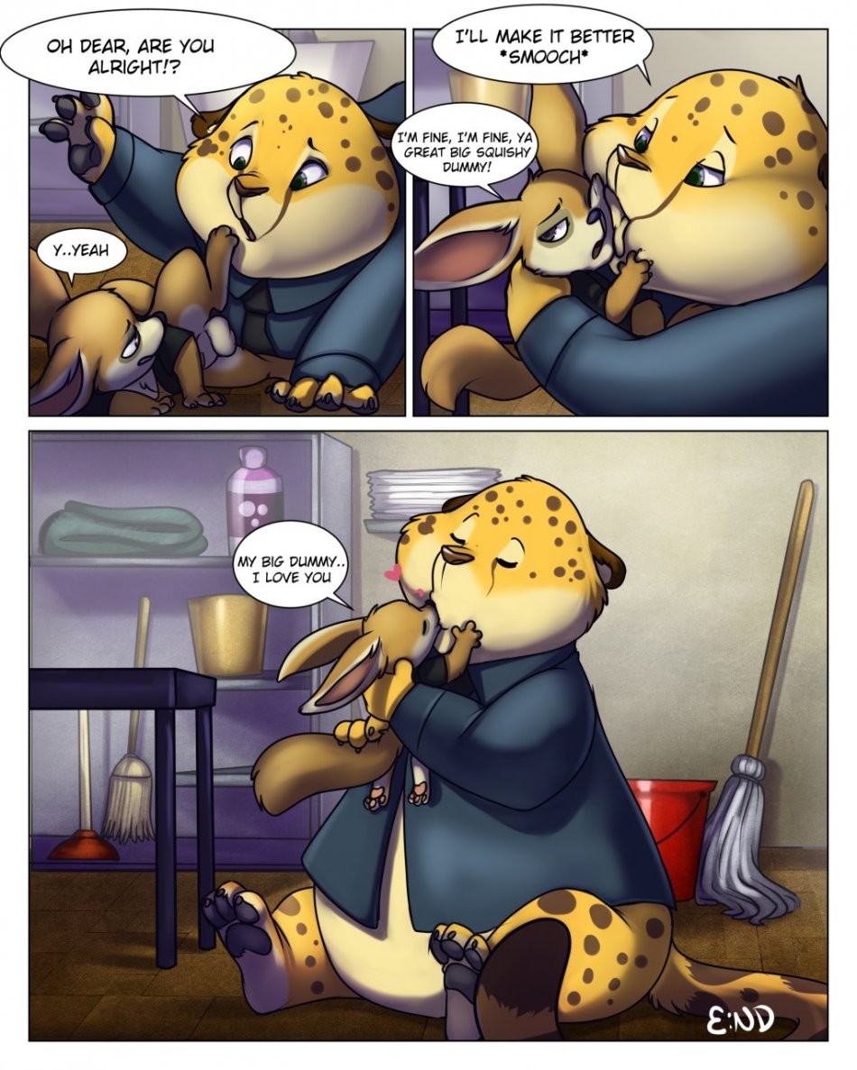 Clawhauser's Lunch Break porn comic picture 6