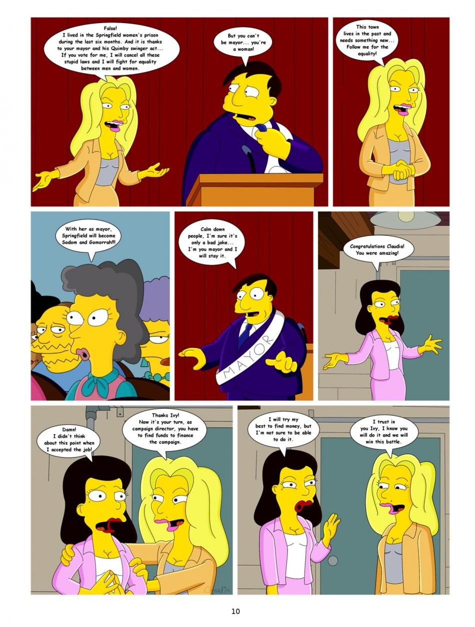Conquest Of Springfield porn comic picture 11