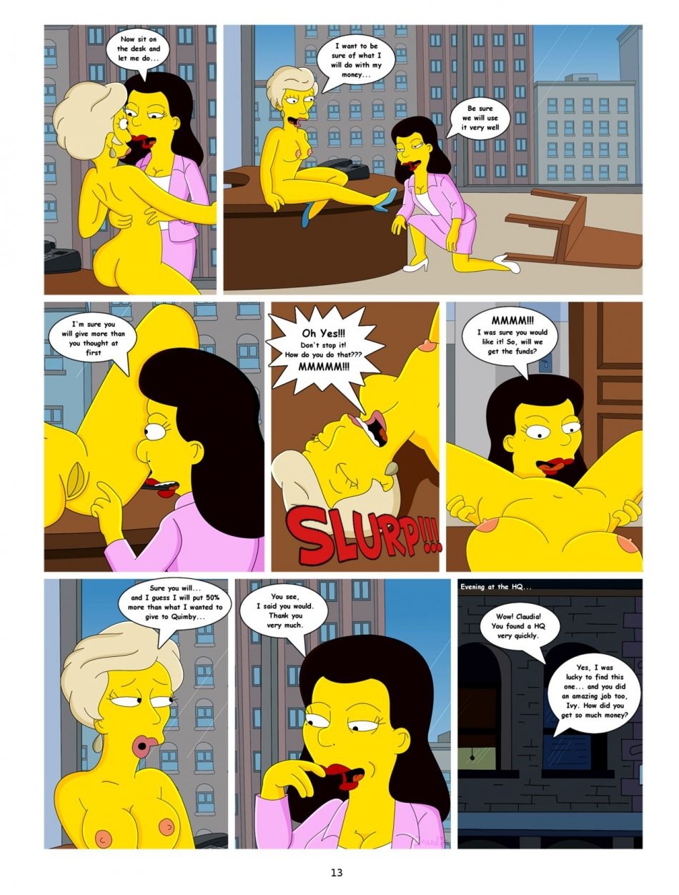 Conquest Of Springfield porn comic picture 14