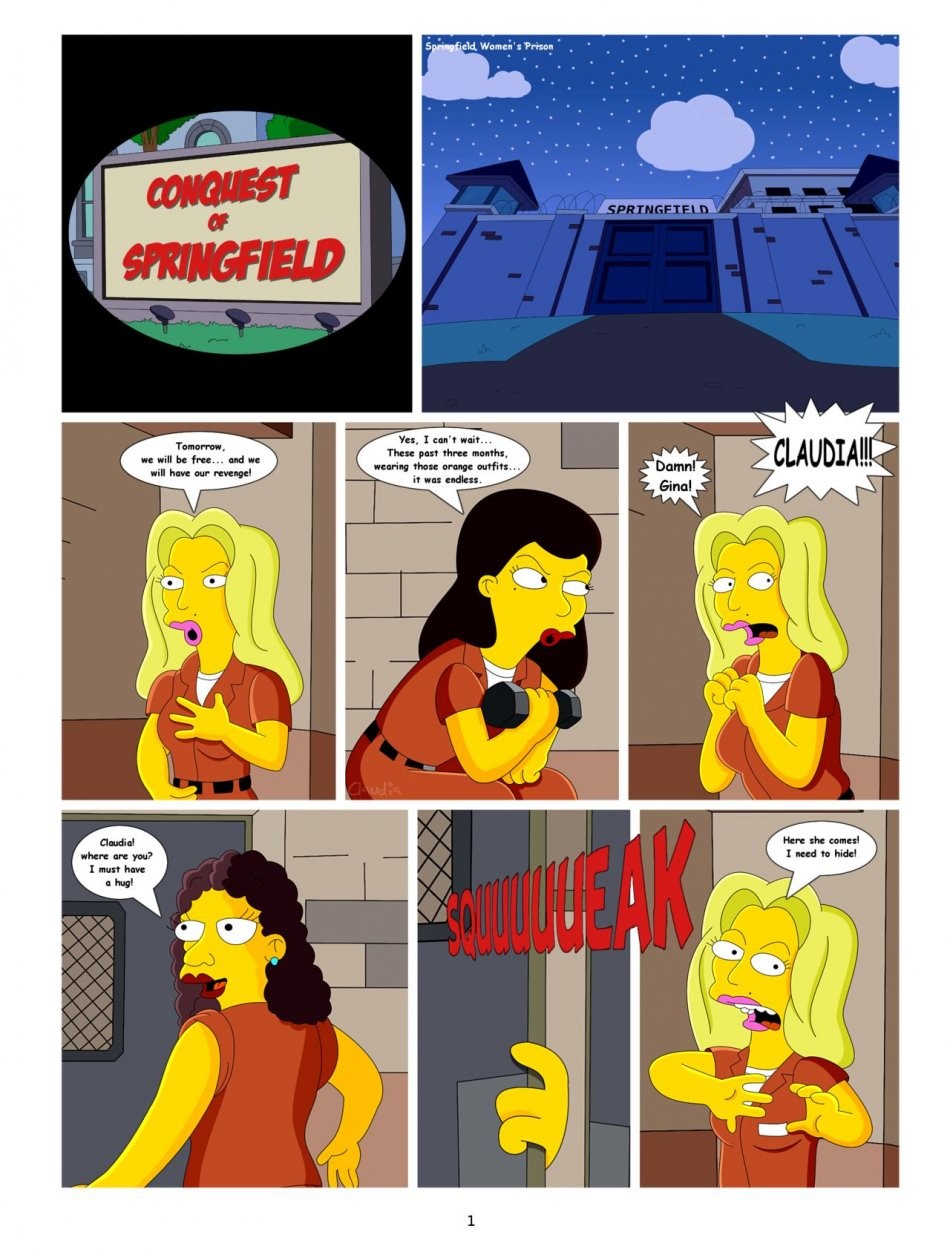Conquest Of Springfield porn comic picture 2