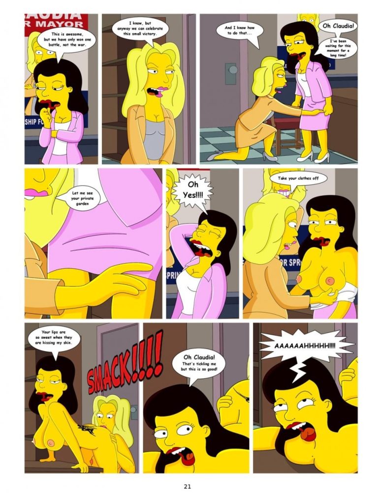 Conquest Of Springfield porn comic picture 22