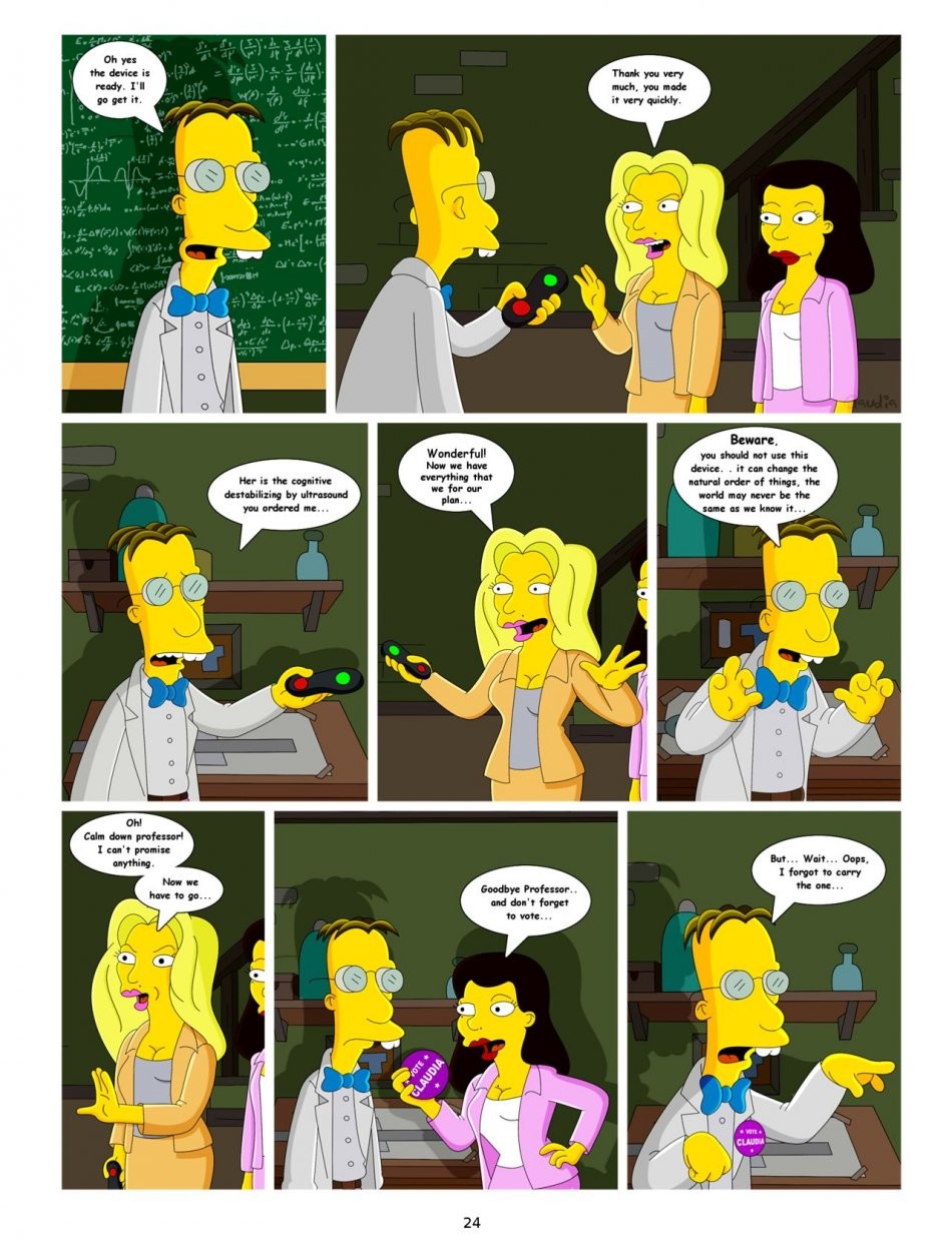 Conquest Of Springfield porn comic picture 25