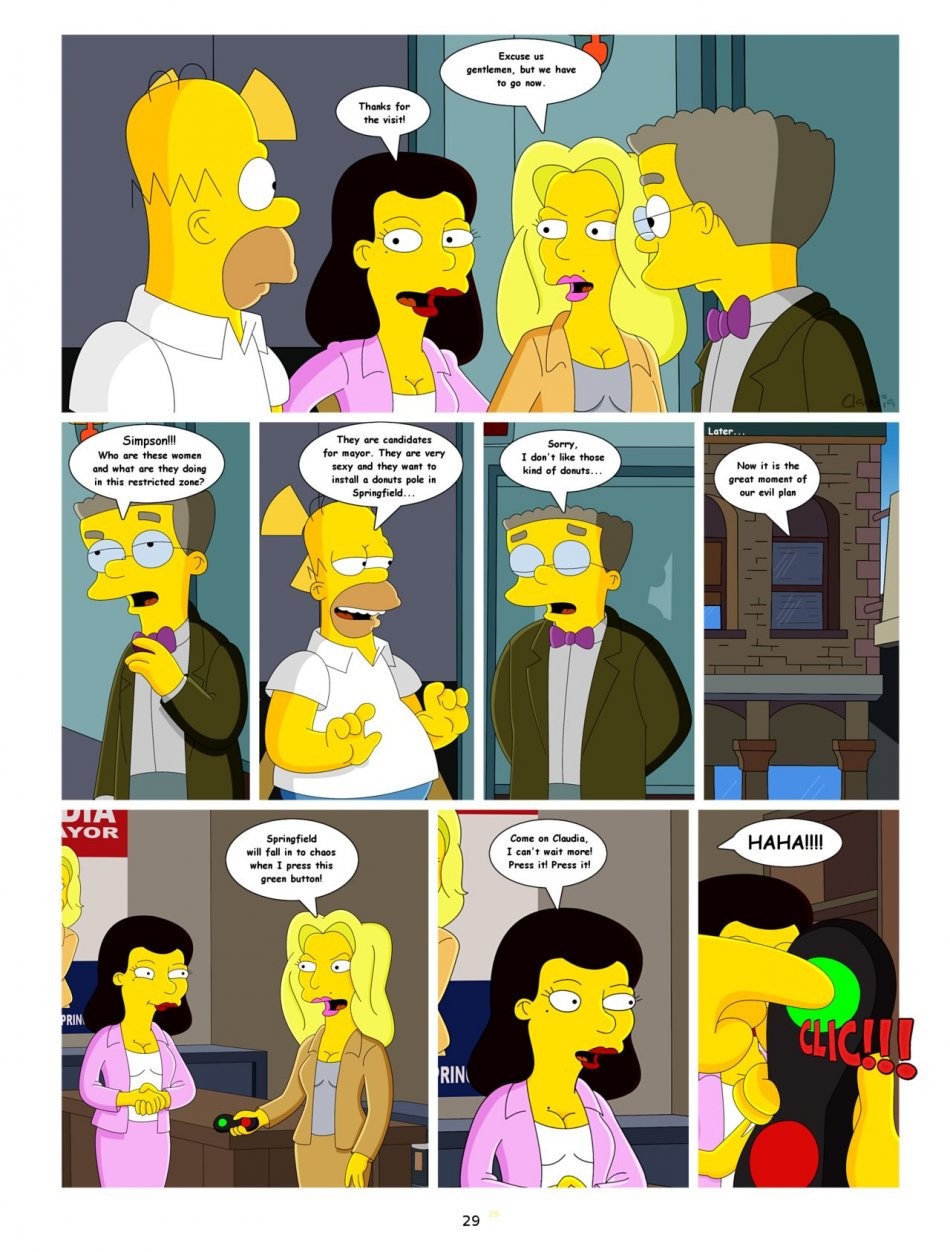 Conquest Of Springfield porn comic picture 30