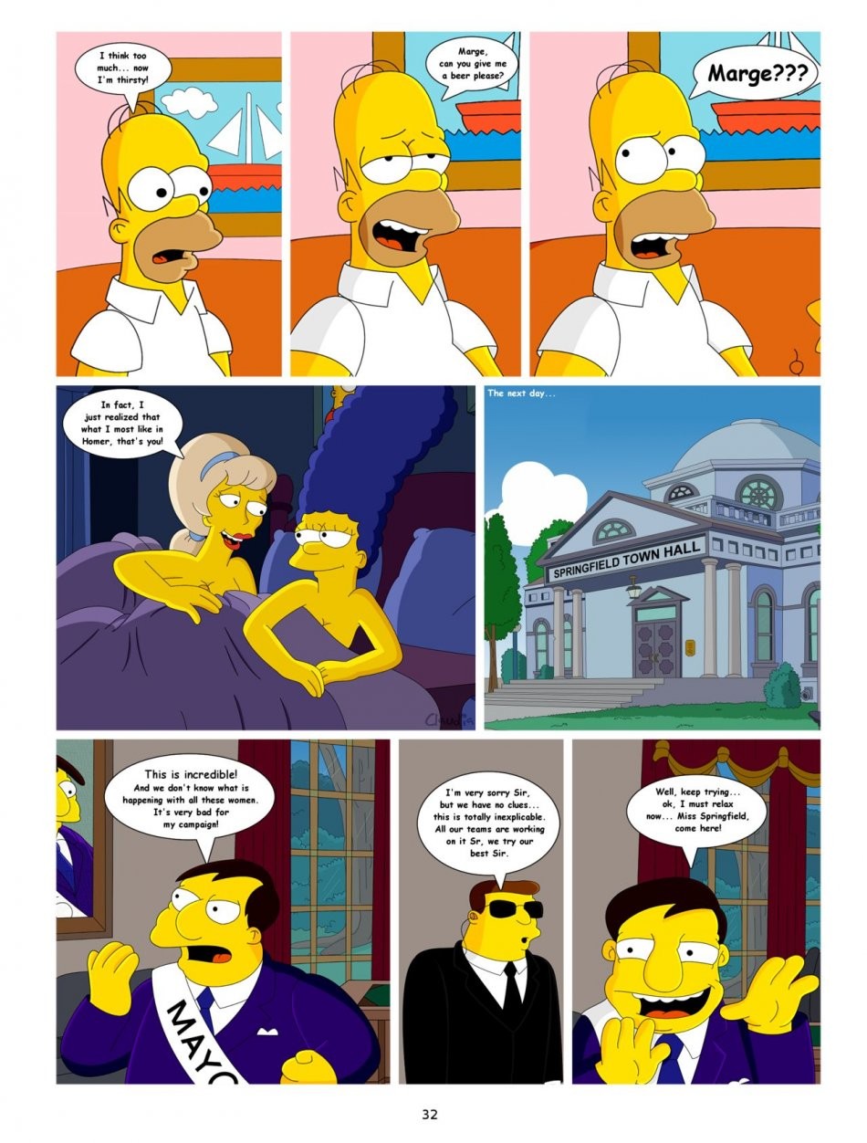 Conquest Of Springfield porn comic picture 32