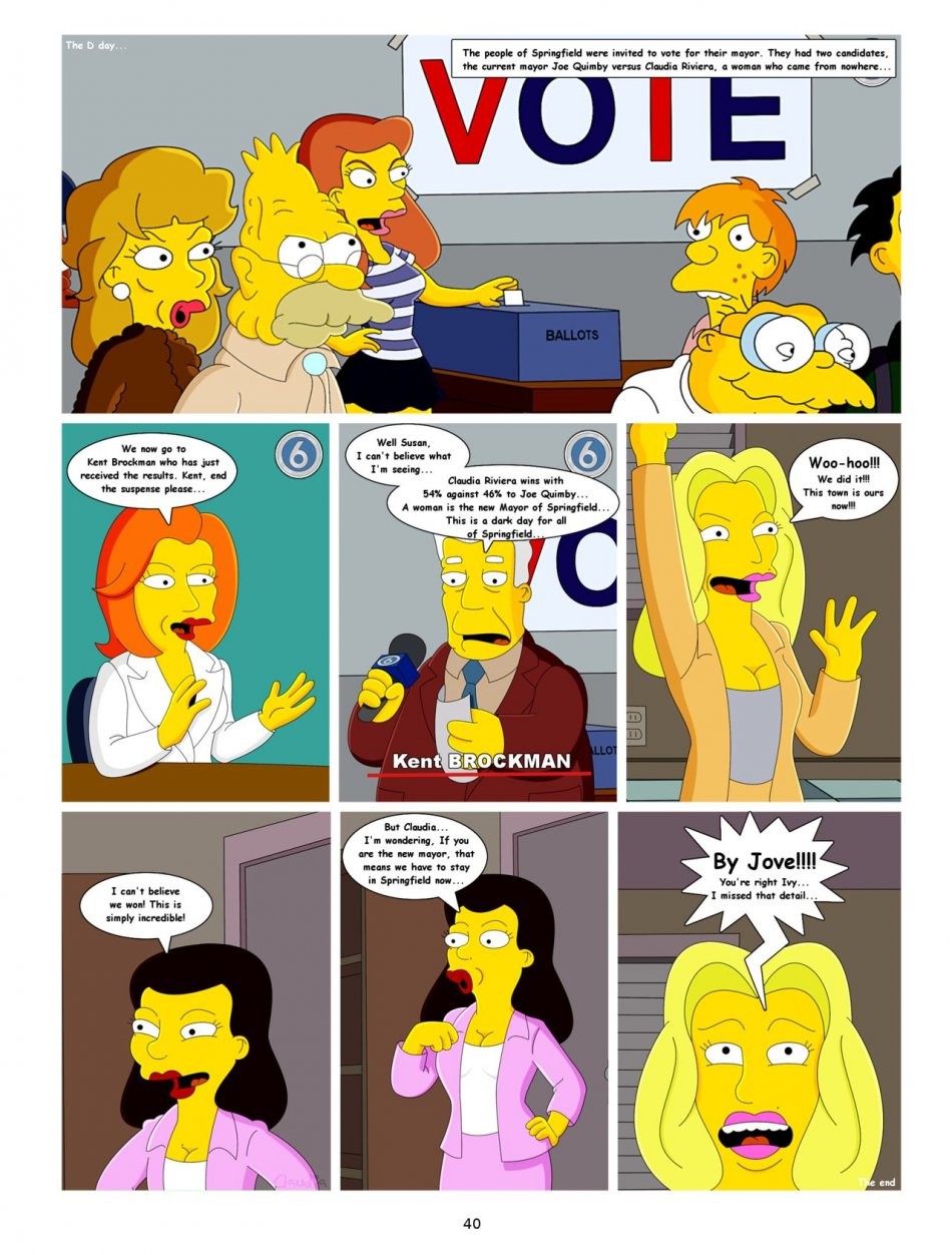 Conquest Of Springfield porn comic picture 40