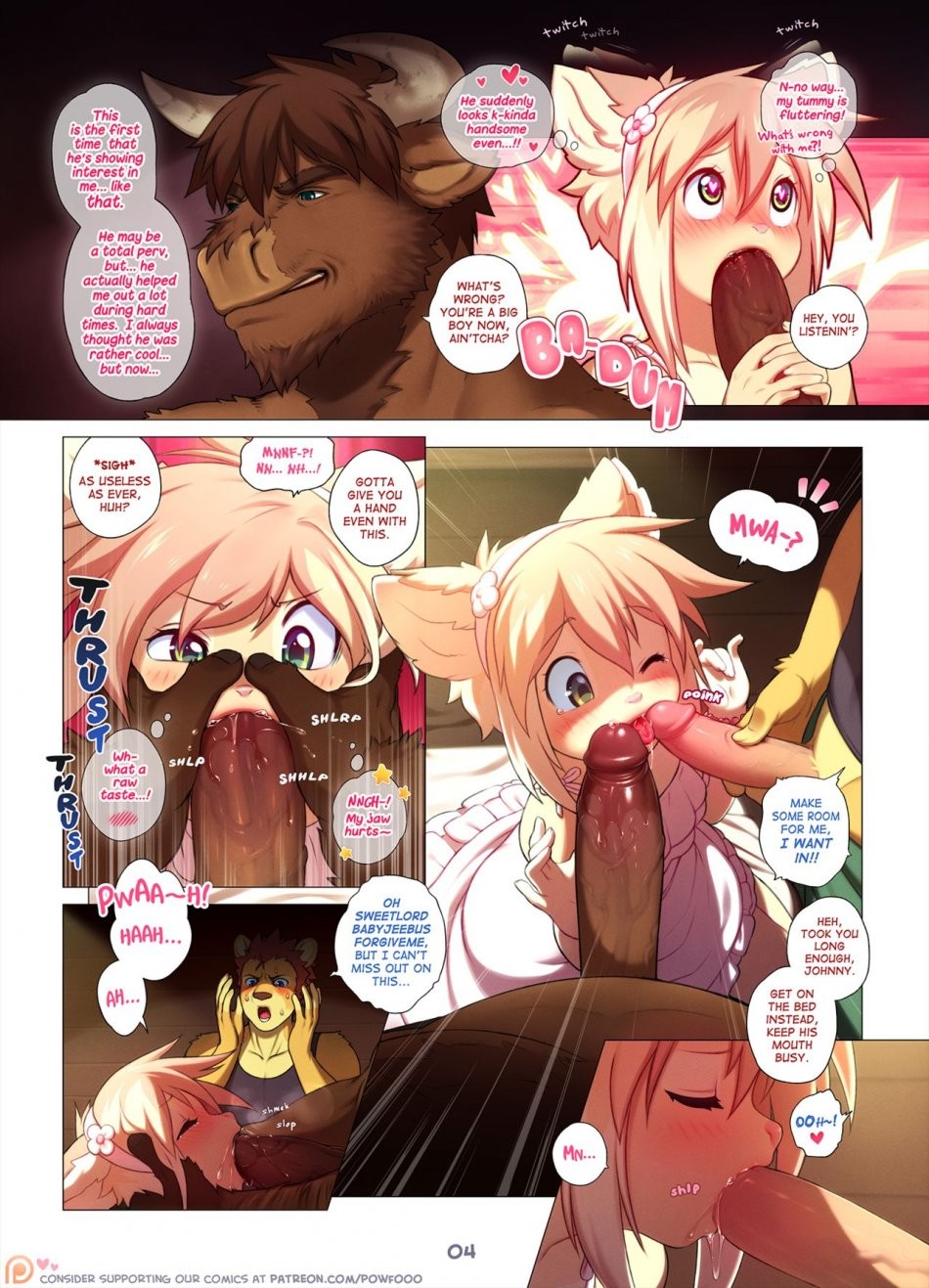 Cross Busted porn comic picture 4
