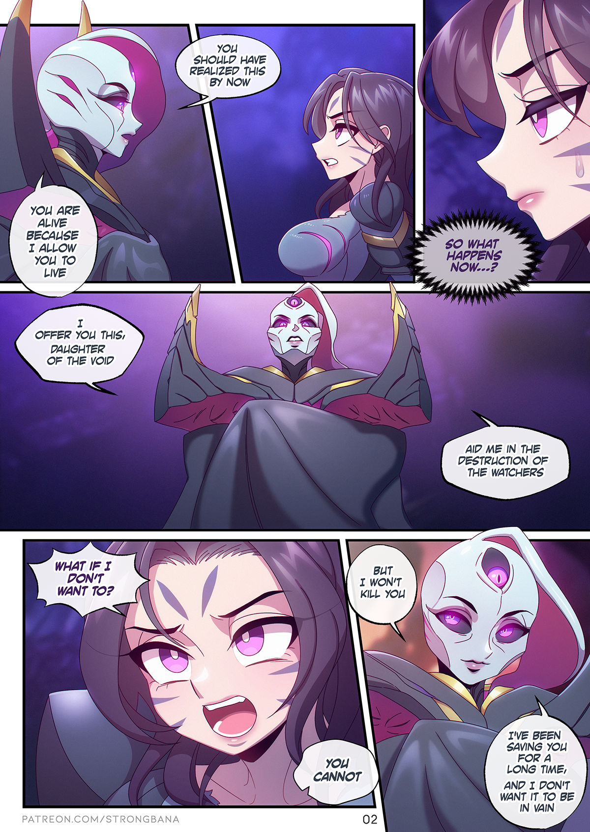 Daughter Of The Void porn comic picture 4