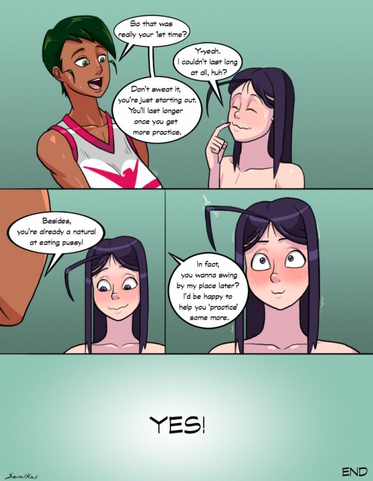 Ellie and Layla porn comic picture 12