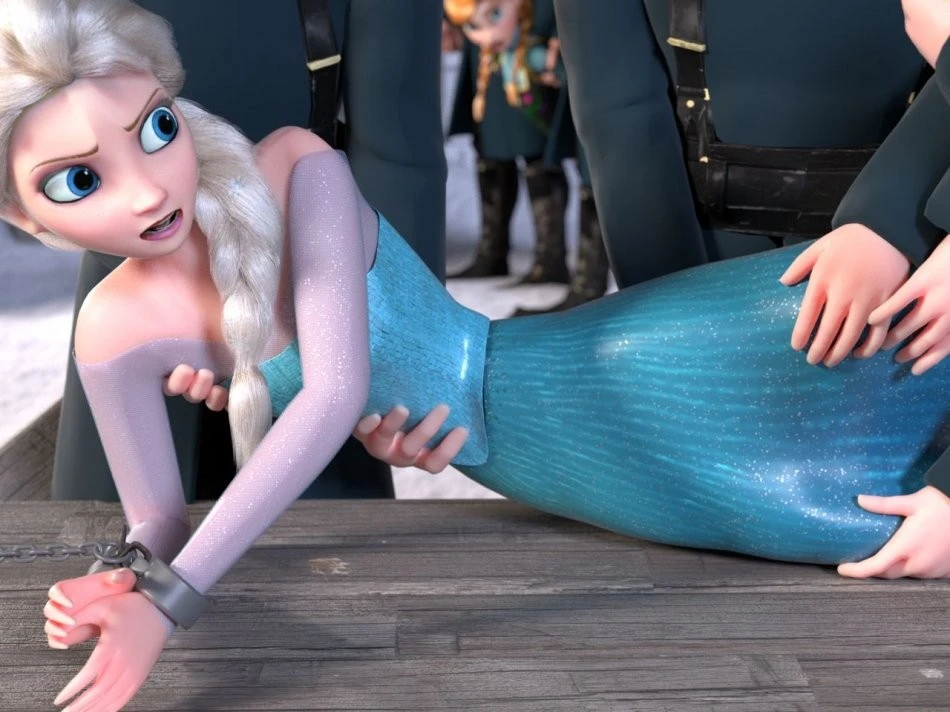 Elsa's Bad ending porn comic picture 3