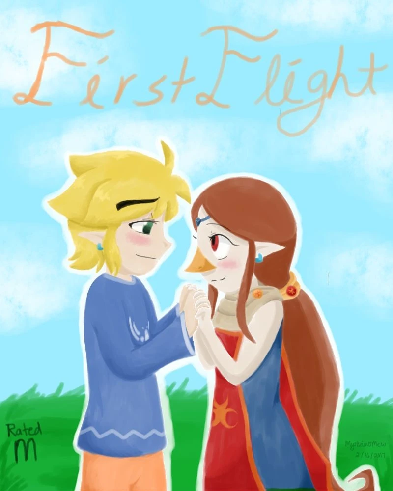 First Flight porn comic picture 1