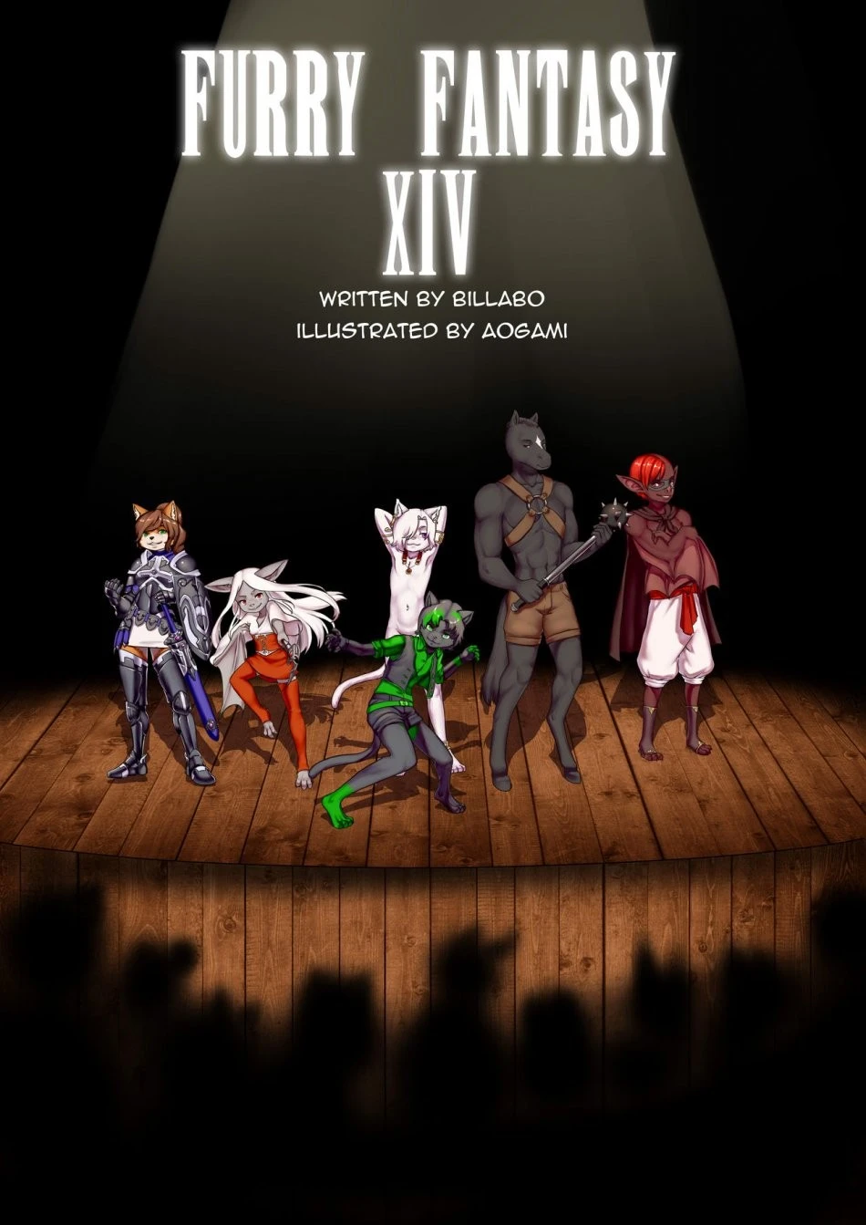 Furry Fantasy XIV porn comic picture 1