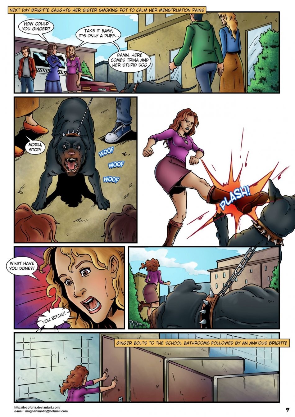 Ginger Snaps porn comic picture 11