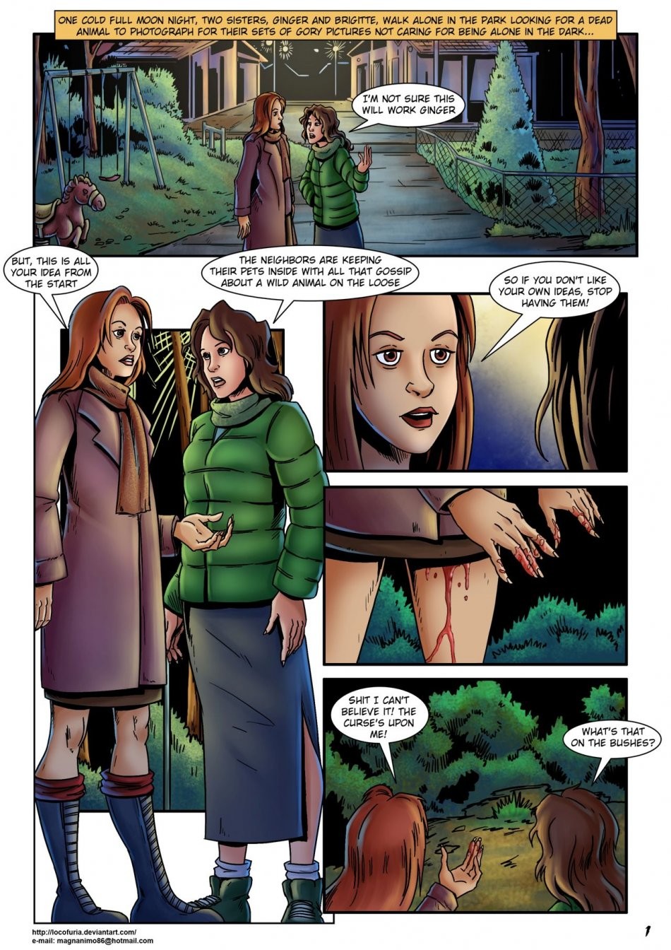 Ginger Snaps porn comic picture 3