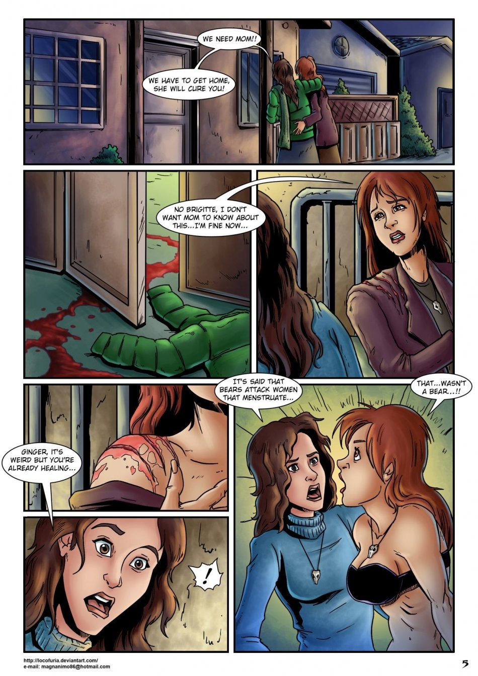 Ginger Snaps porn comic picture 7