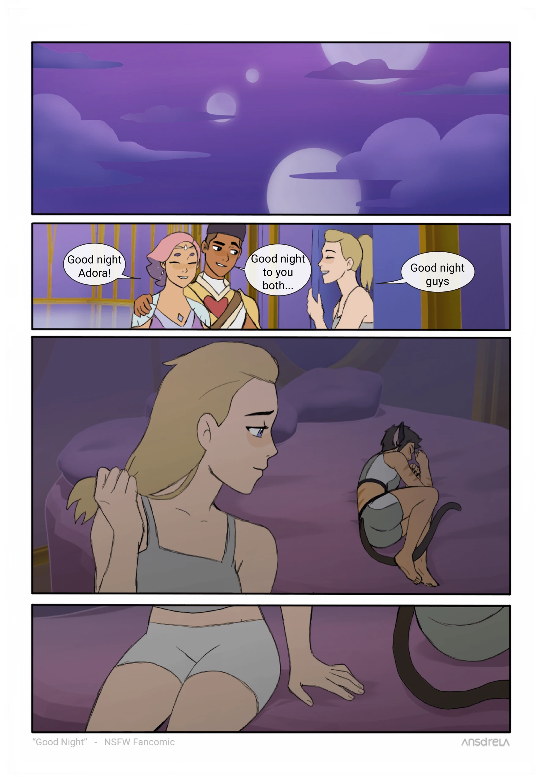 Good Night porn comic picture 2