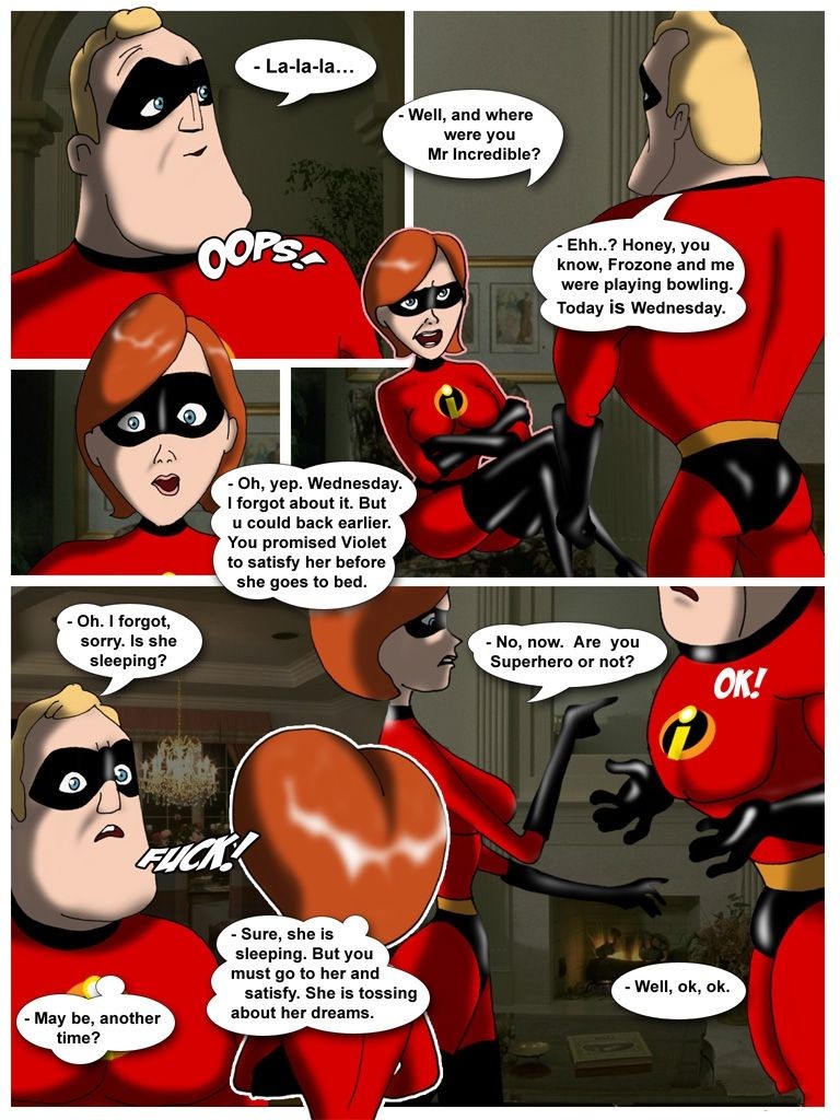 The Incredibles Porn - He Incredibles Mr's Incredible Porn comic, Rule 34 comic, Cartoon porn  comic - GOLDENCOMICS