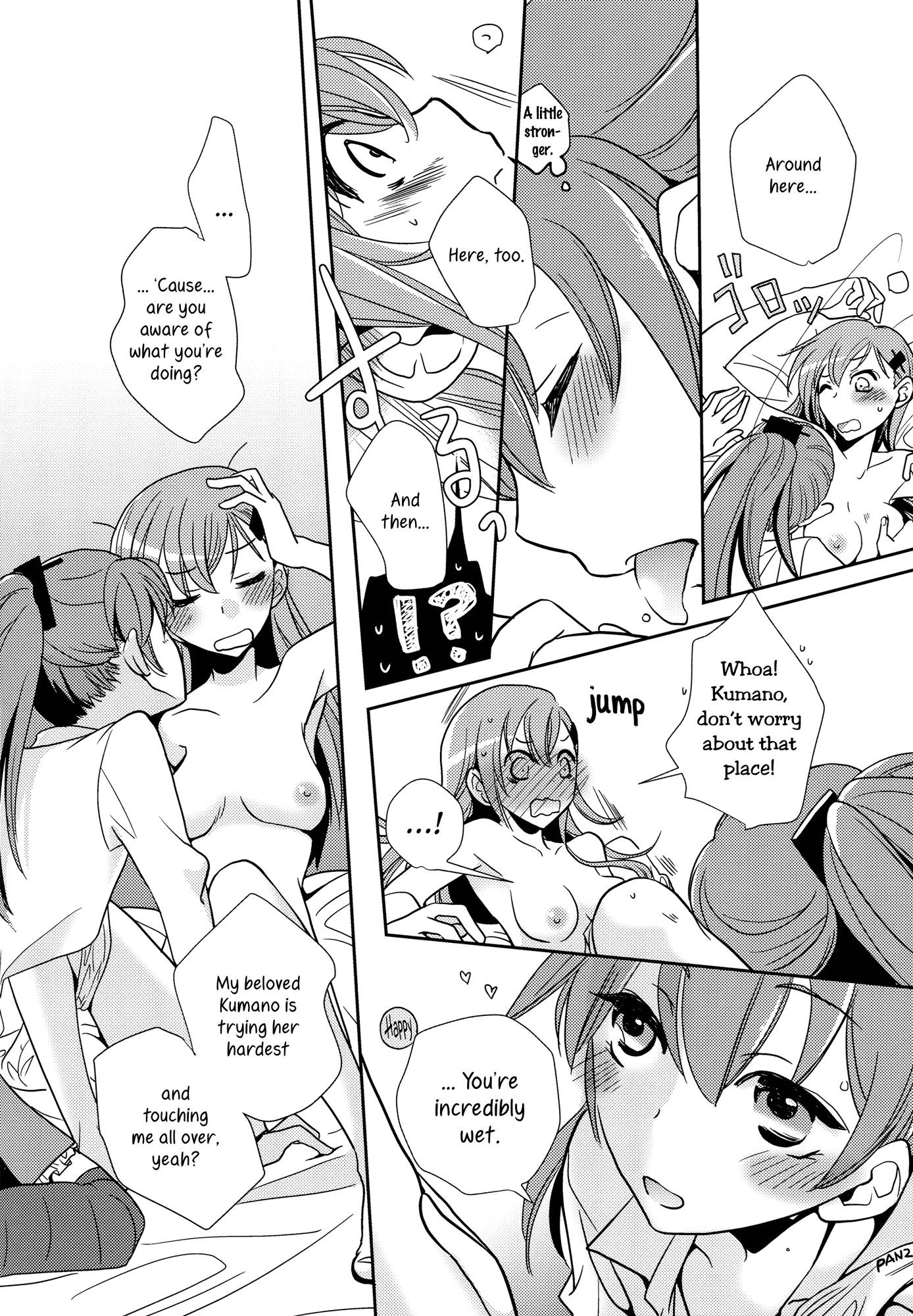 Hon A Book Where Kumano Does What She Wants to Suzuya hentai manga picture 11