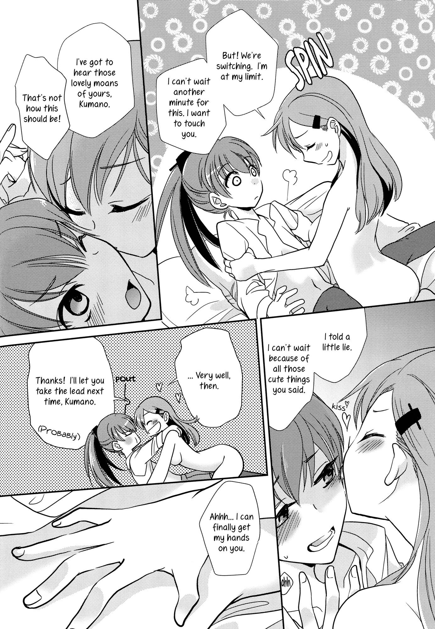 Hon A Book Where Kumano Does What She Wants to Suzuya hentai manga picture 13