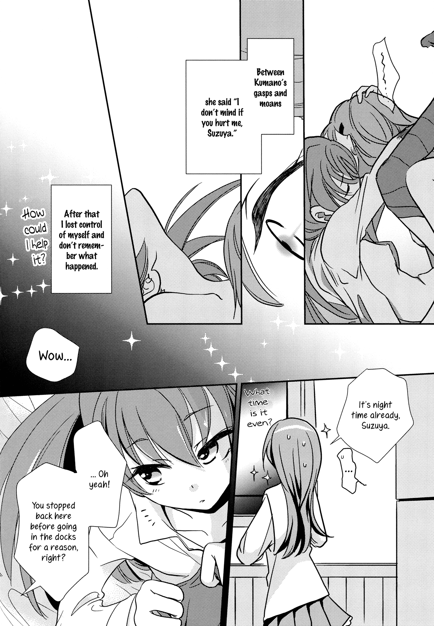 Hon A Book Where Kumano Does What She Wants to Suzuya hentai manga picture 17