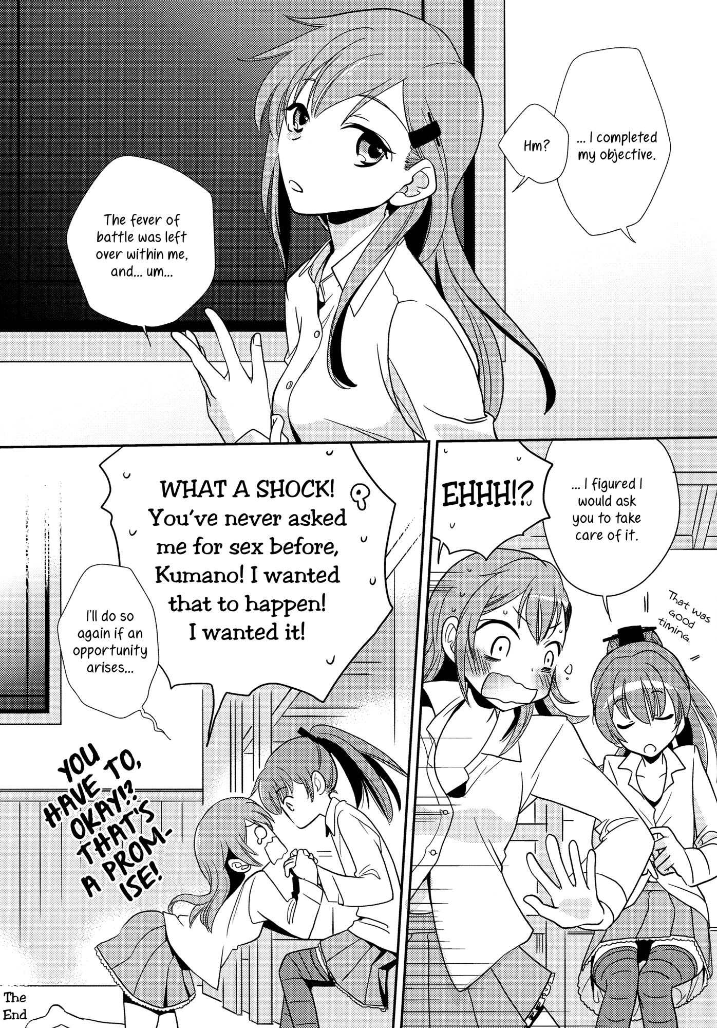 Hon A Book Where Kumano Does What She Wants to Suzuya hentai manga picture 18