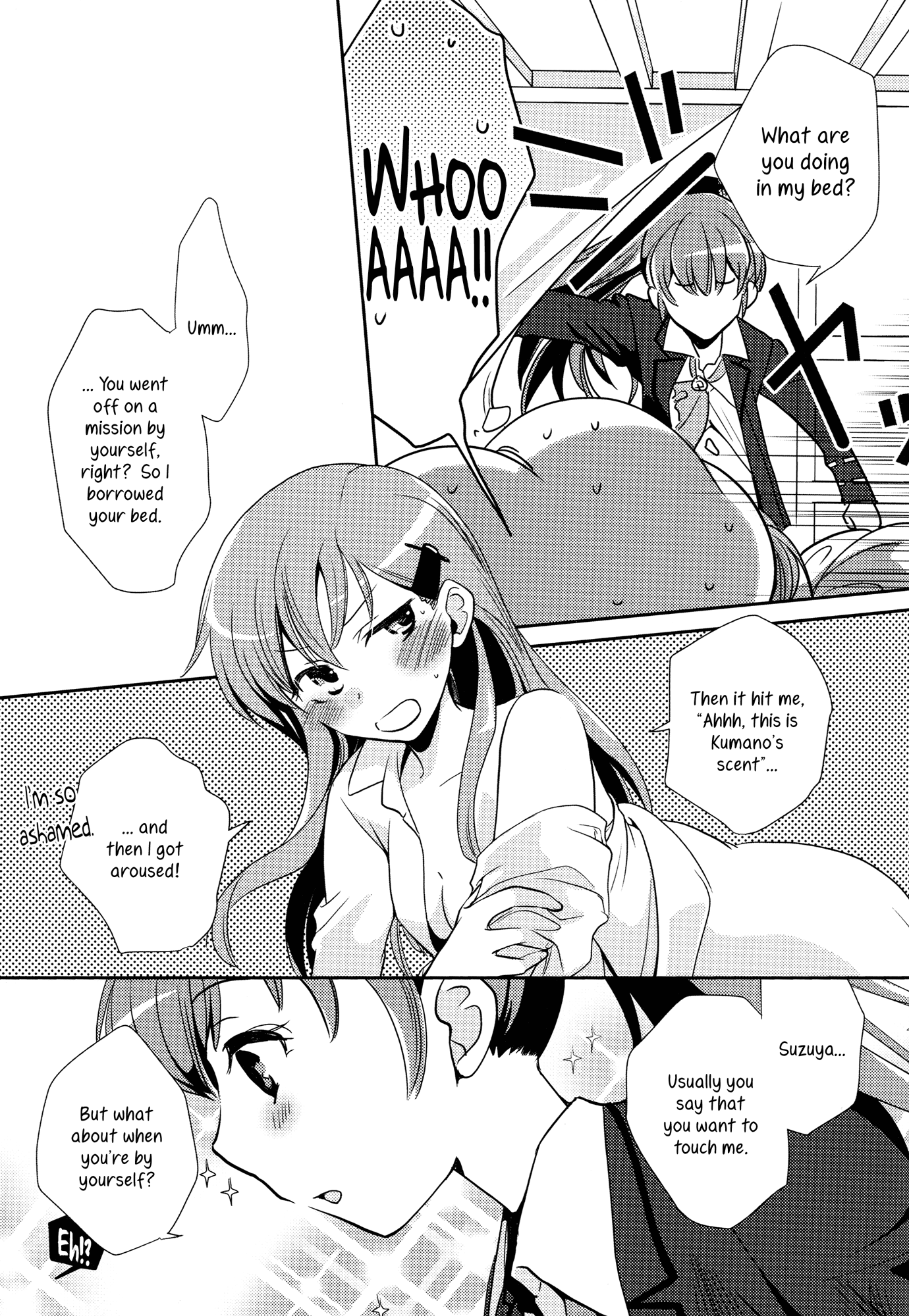 Hon A Book Where Kumano Does What She Wants to Suzuya hentai manga picture 4