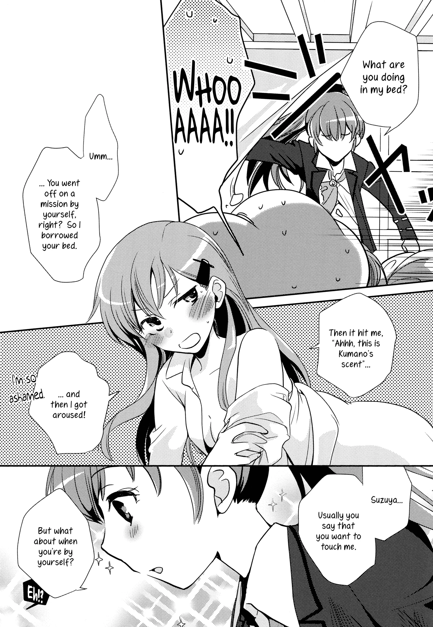 Hon A Book Where Kumano Does What She Wants to Suzuya hentai manga picture 4