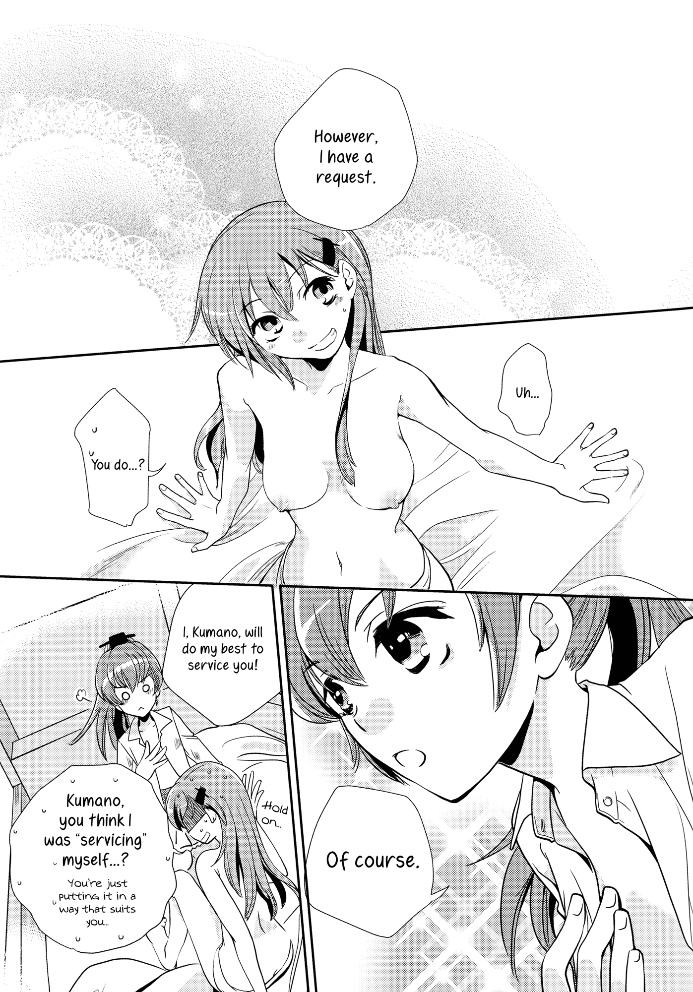 Hon A Book Where Kumano Does What She Wants to Suzuya hentai manga picture 6