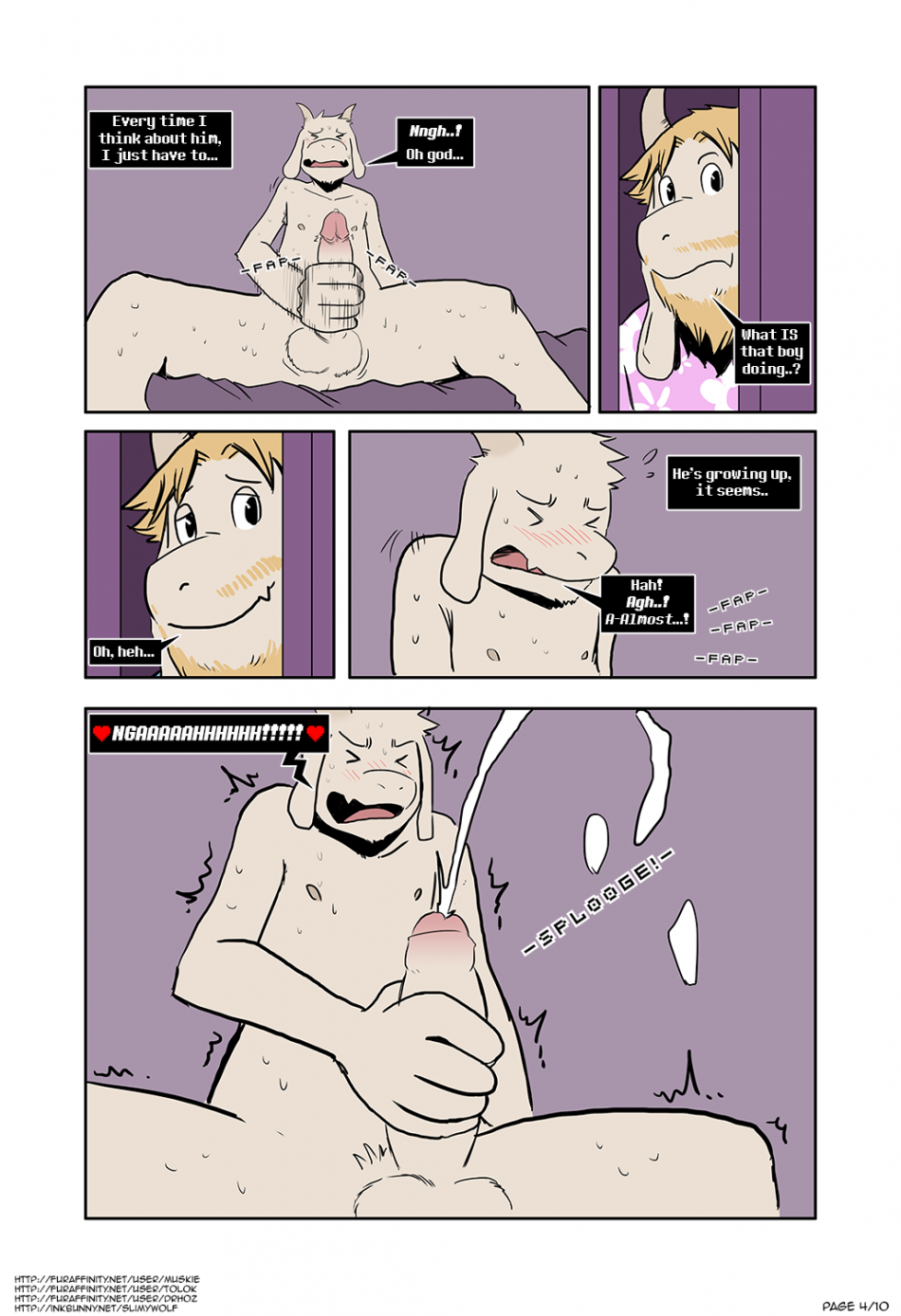 Hopes And Dreemurrs porn comic picture 4