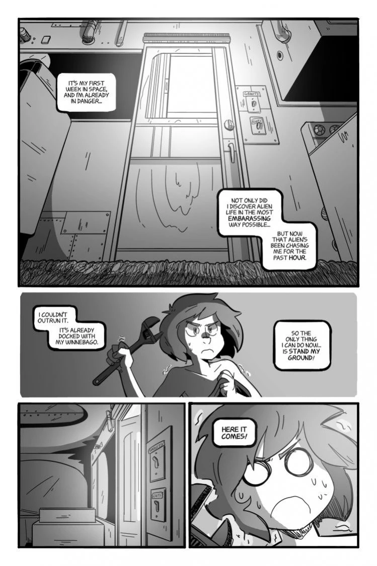 In Space, No One Can Hear You Shlick porn comic picture 17