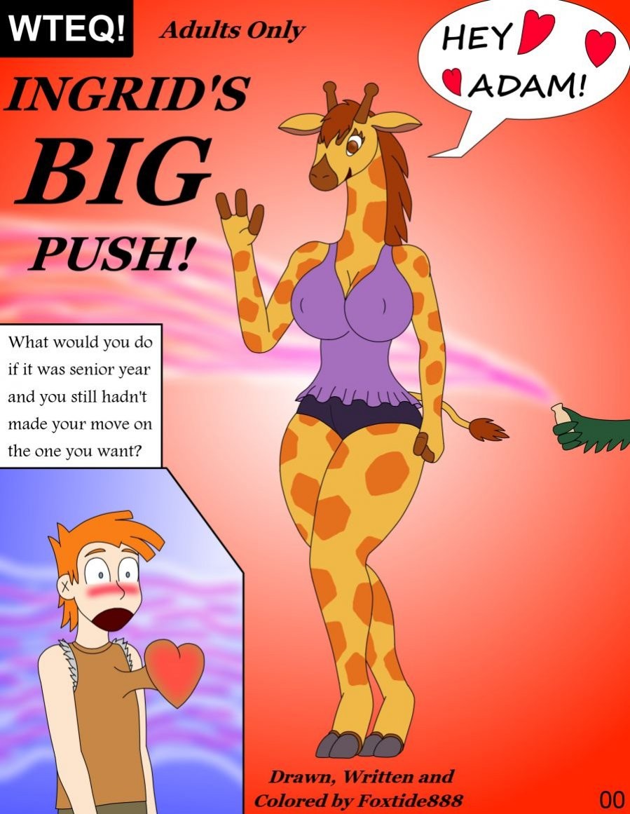 Ingrid's Big Push! porn comic picture 1