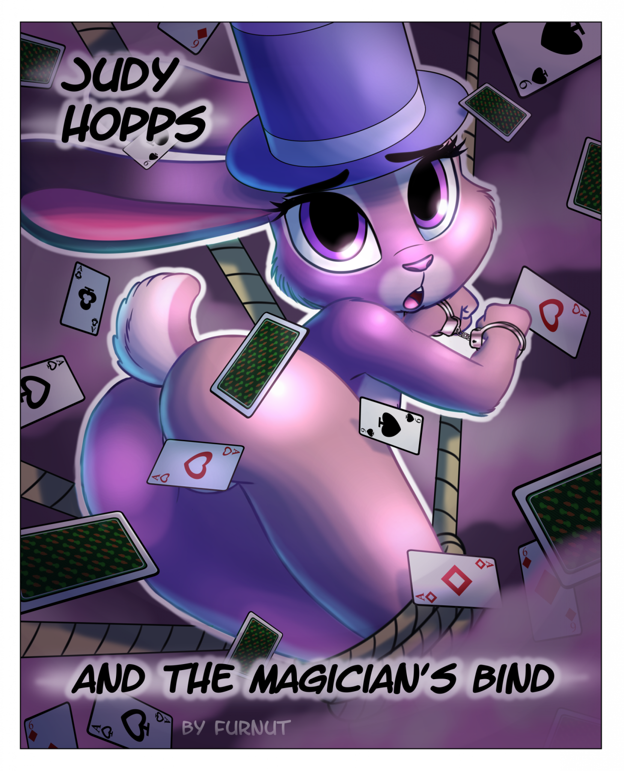 Judy Hopps and the Magician's Bind porn comic picture 1