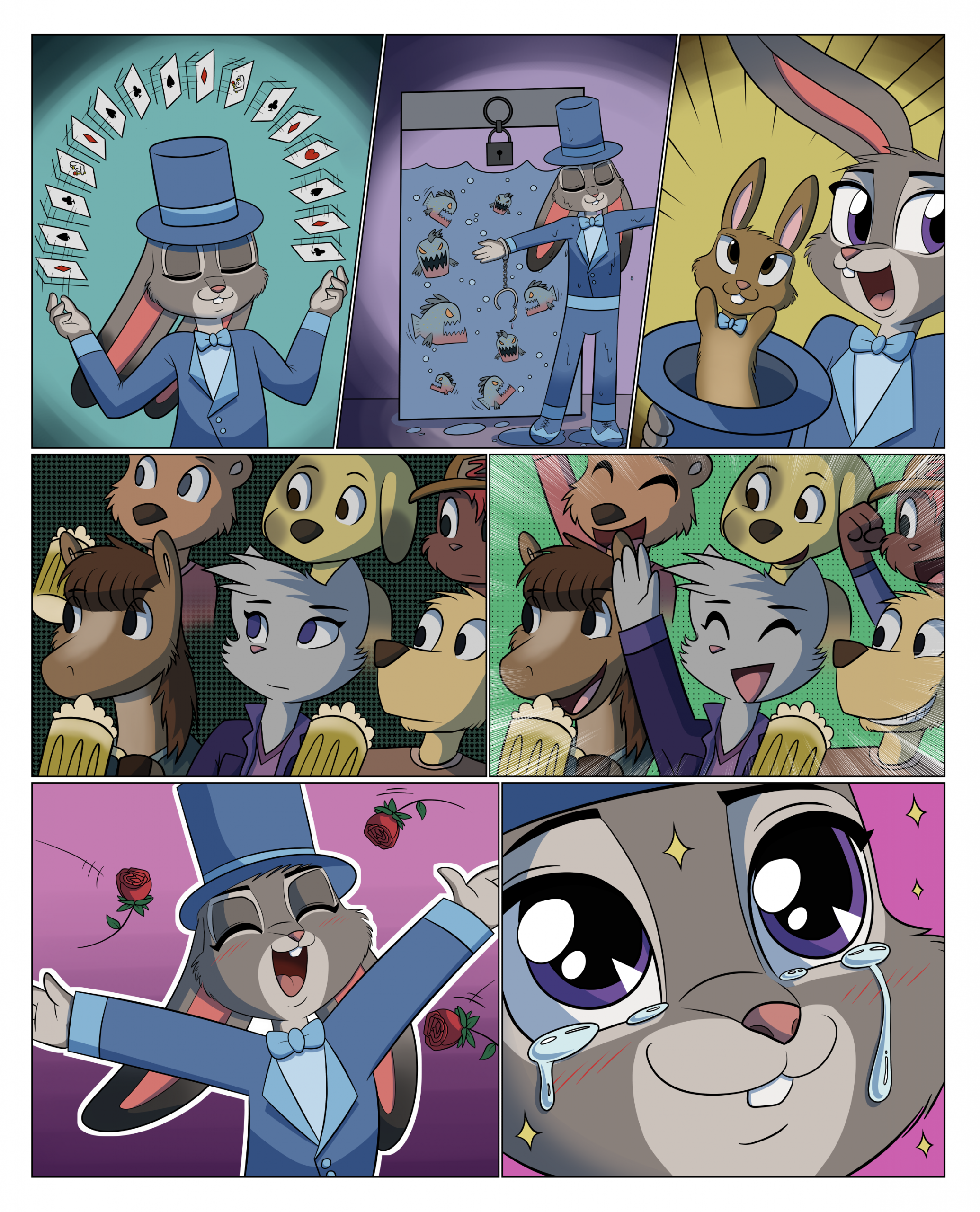 Judy Hopps and the Magician's Bind porn comic picture 4