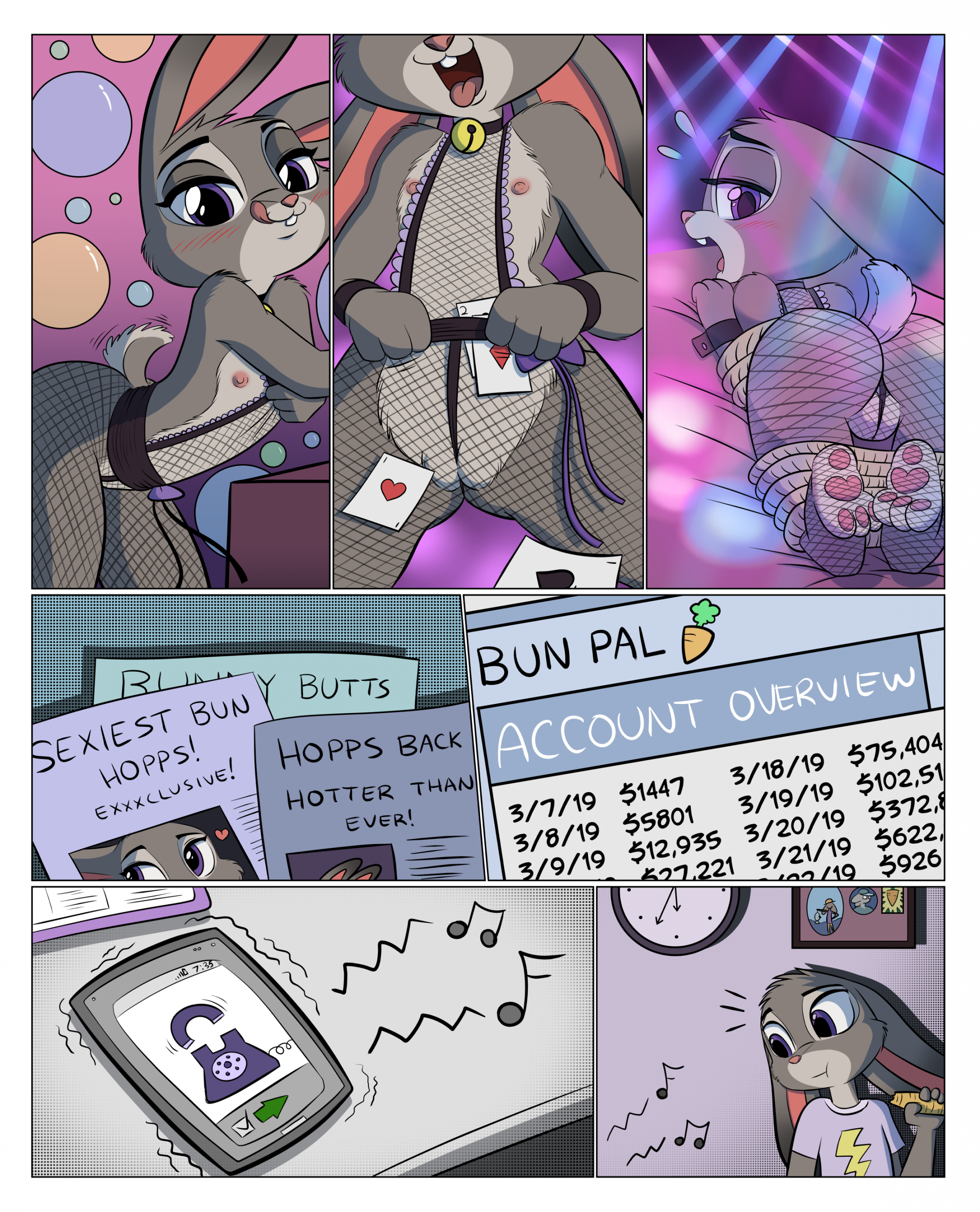 Judy Hopps and the Magician's Bind porn comic picture 7