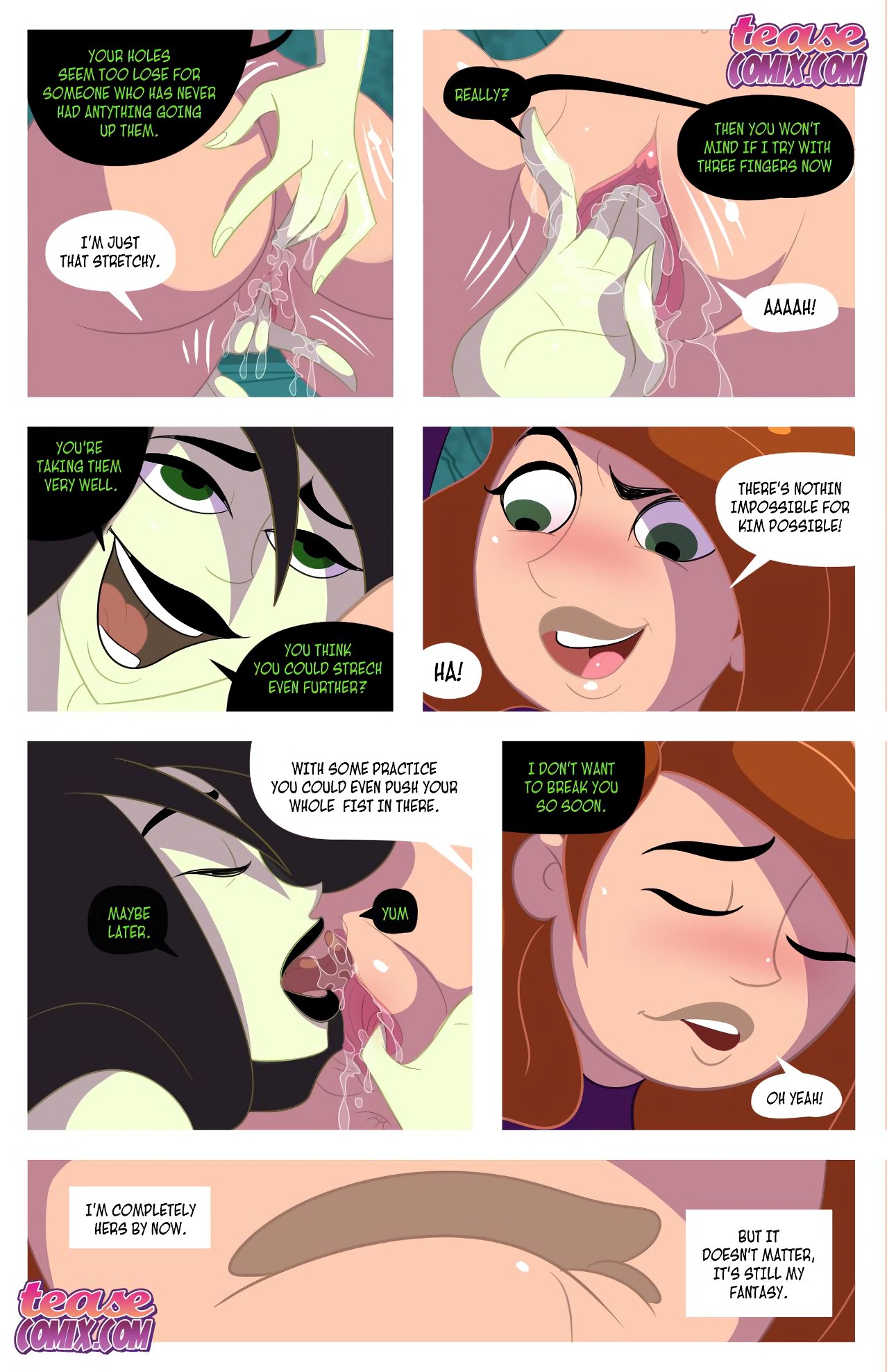 Kinky Possible - A Villain's Bitch Remastered porn comic picture 16