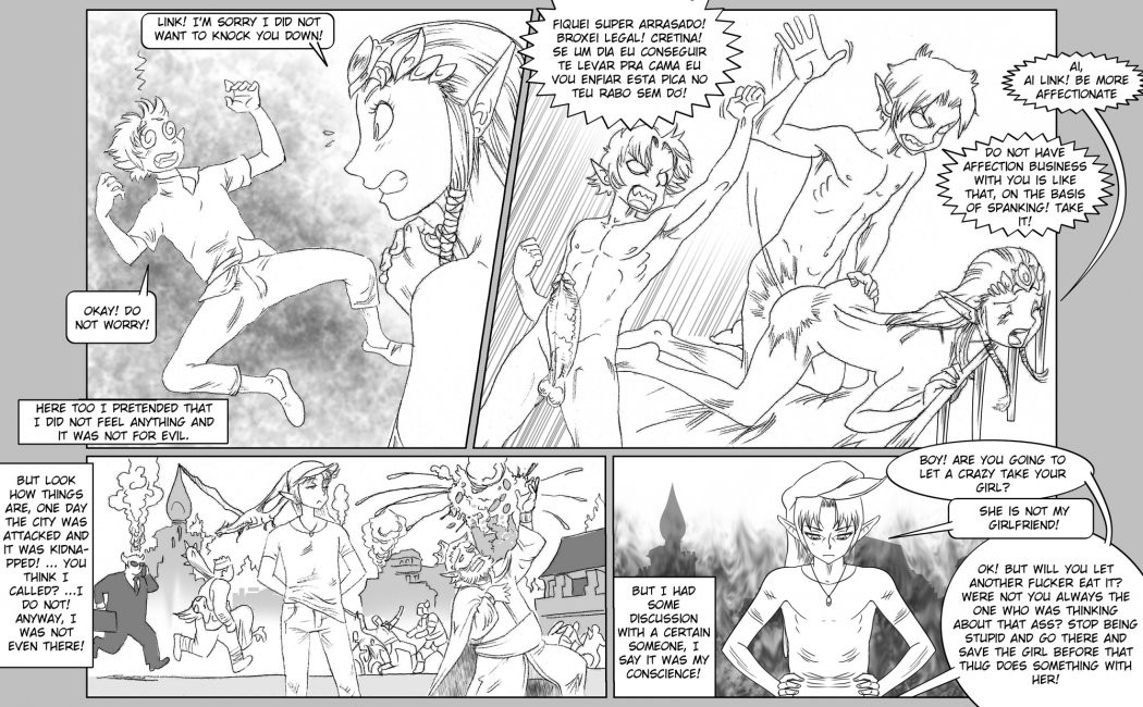 Legend of Zelda Link's Dream porn comic picture 4