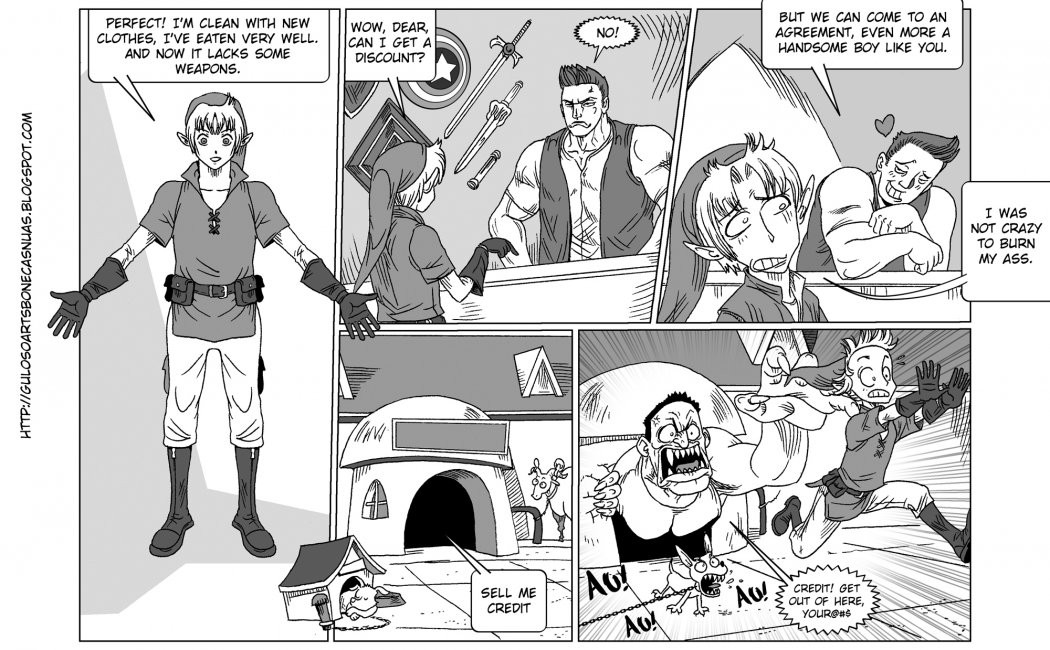 Legend of Zelda Link's Dream porn comic picture 8
