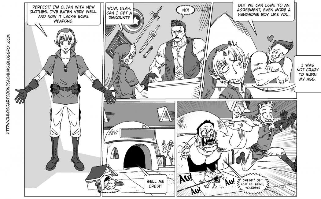 Legend of Zelda Link's Dream porn comic picture 8