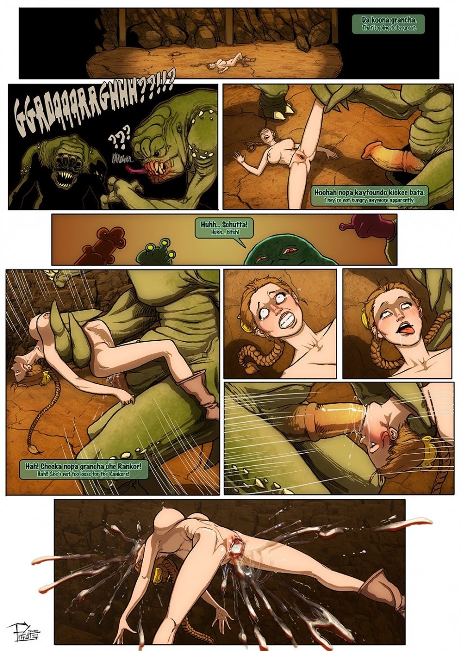Leia's Ordeal porn comic picture 10