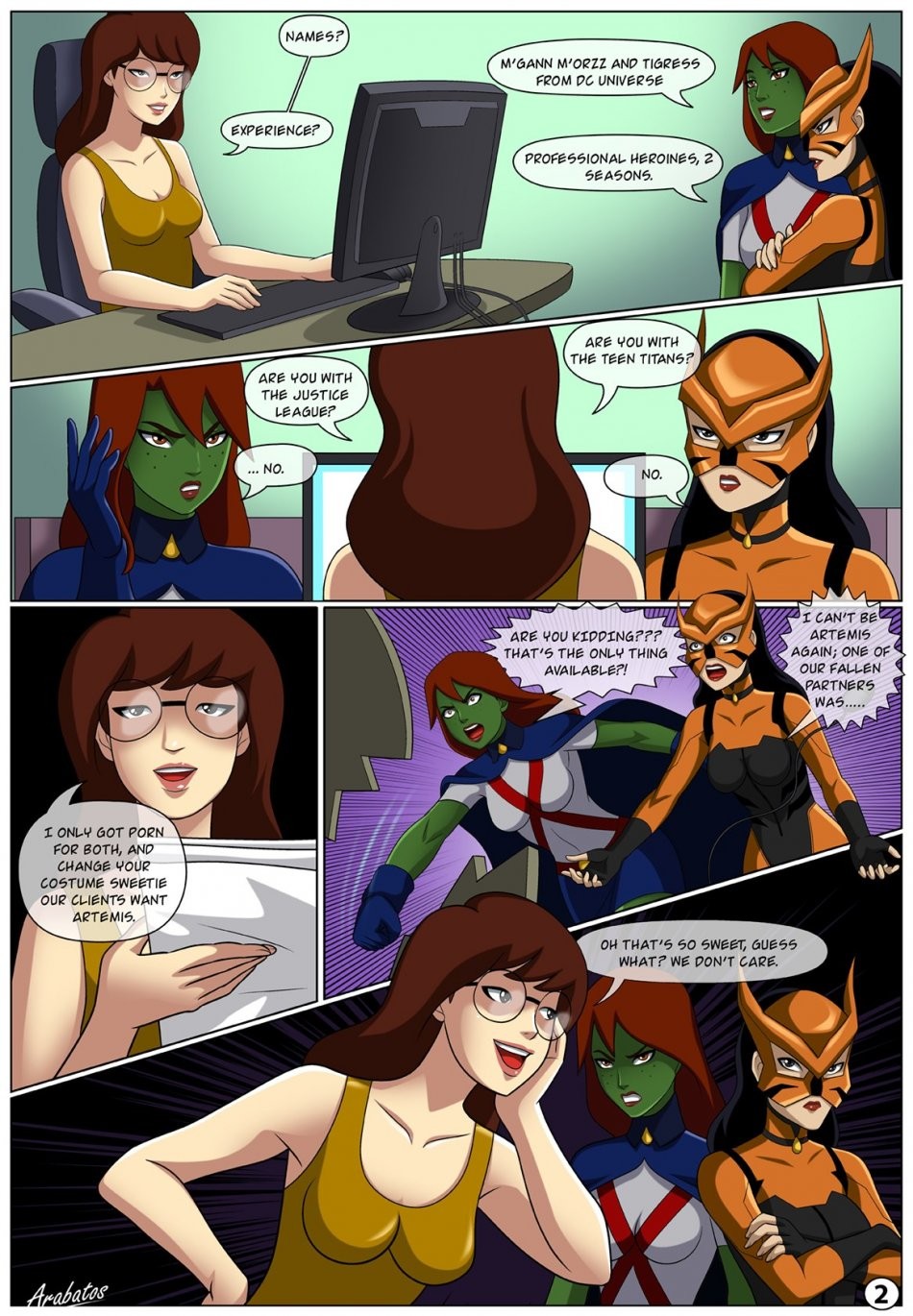 Low Class Heroines porn comic picture 3