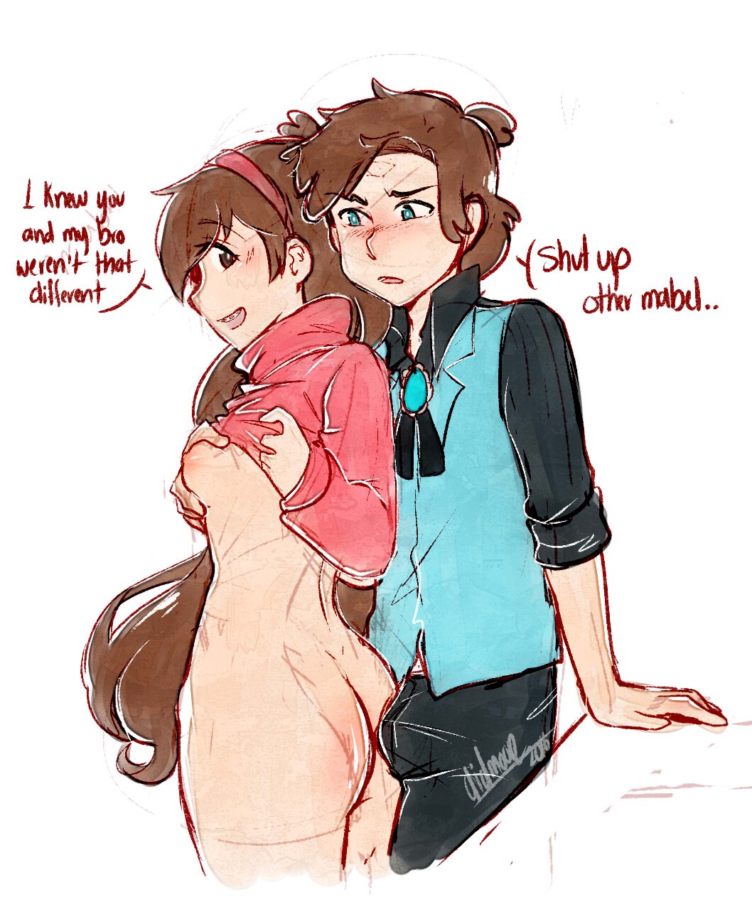 Mabel Pines porn comic picture 24