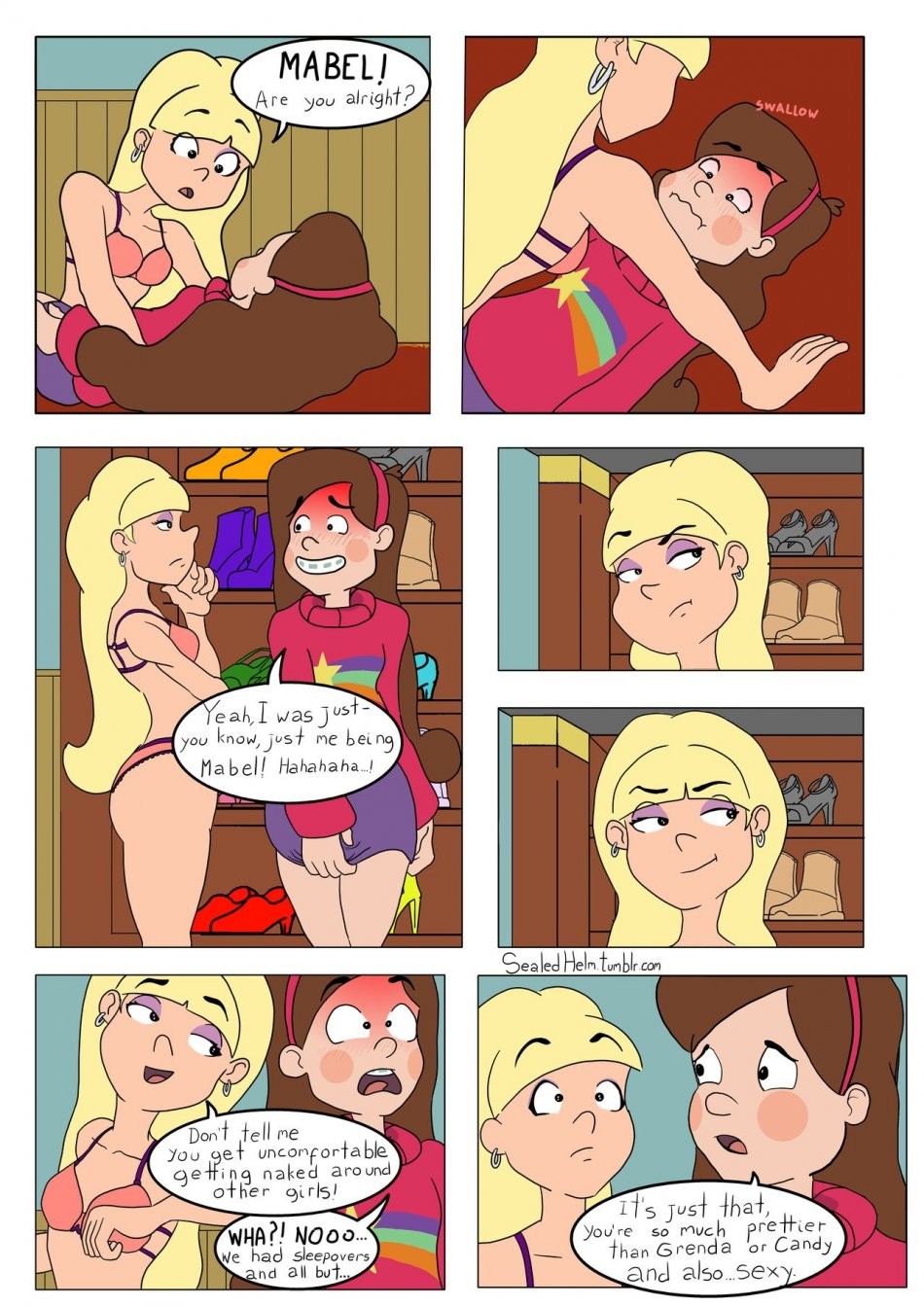 Mabel x Pacifica (Ongoing) porn comic picture 2