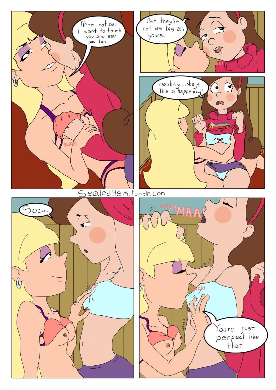Mabel x Pacifica (Ongoing) porn comic picture 4