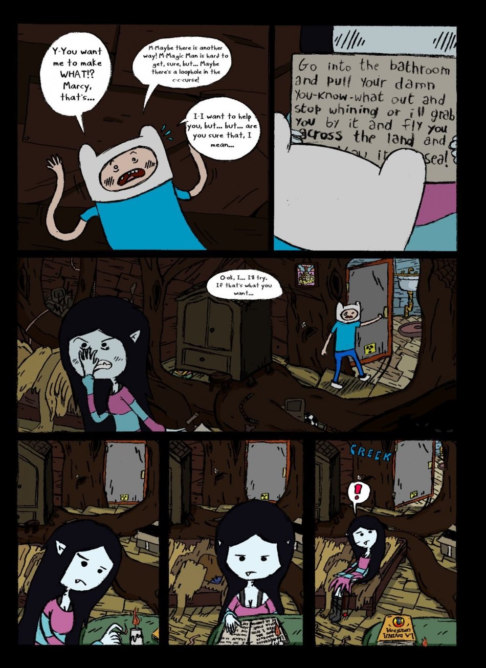Marceline's Cursed Night porn comic picture 11