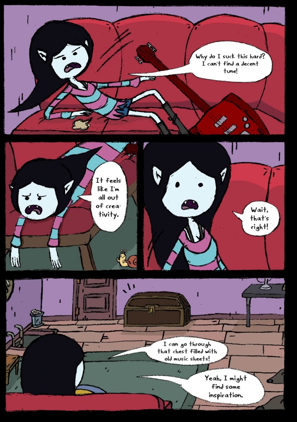 Marceline's Cursed Night porn comic picture 2