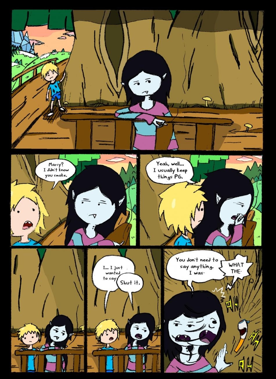 Marceline's Cursed Night porn comic picture 30