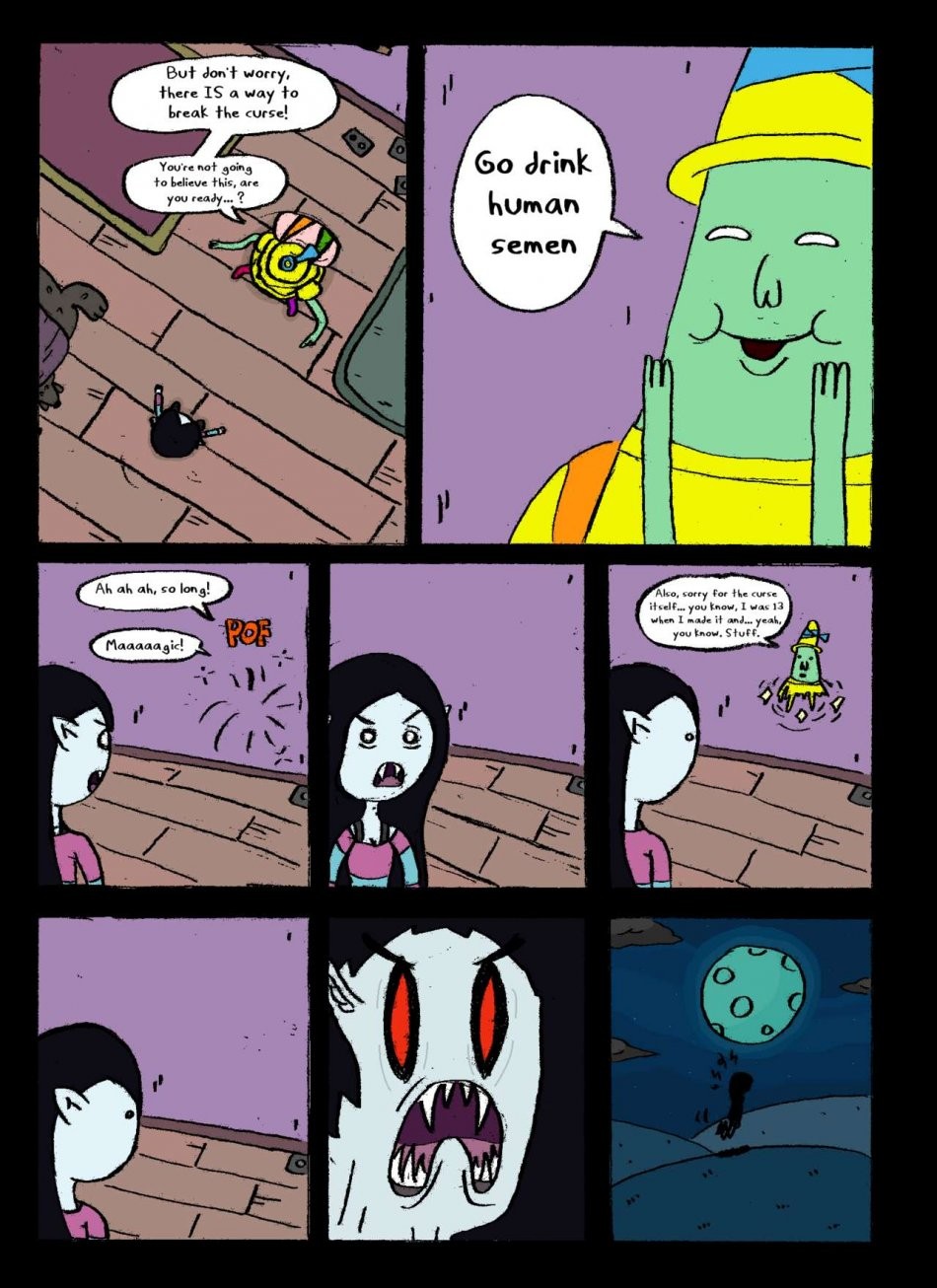 Marceline's Cursed Night porn comic picture 7