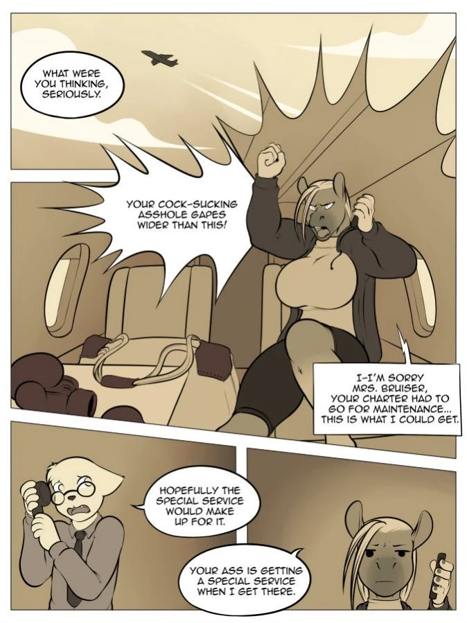 Mare Force One porn comic picture 2