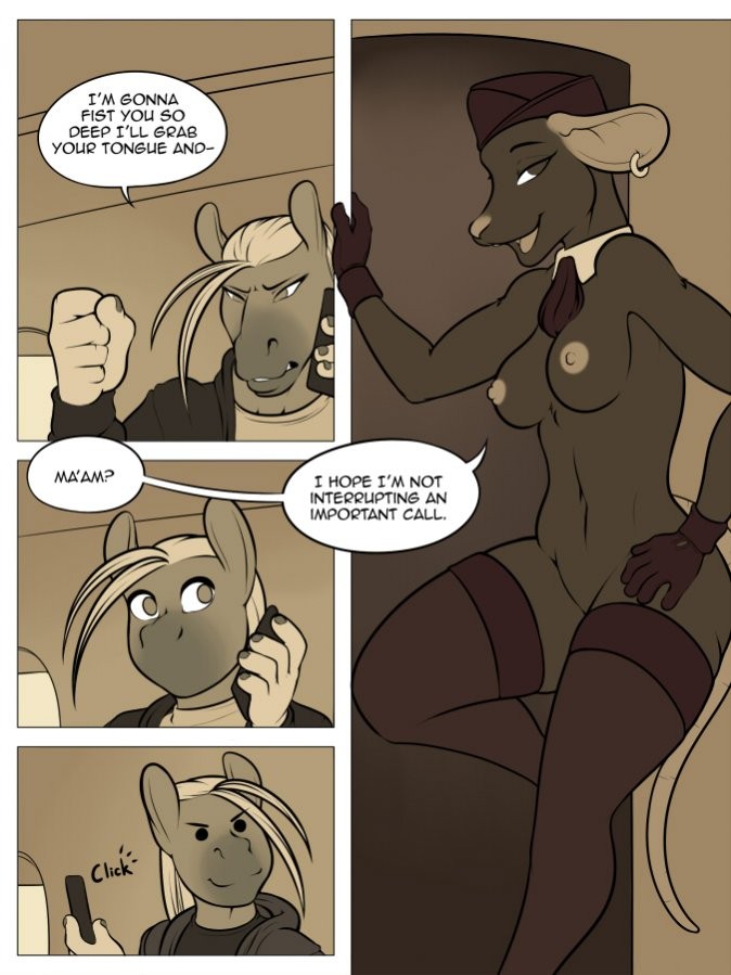 Mare Force One porn comic picture 3