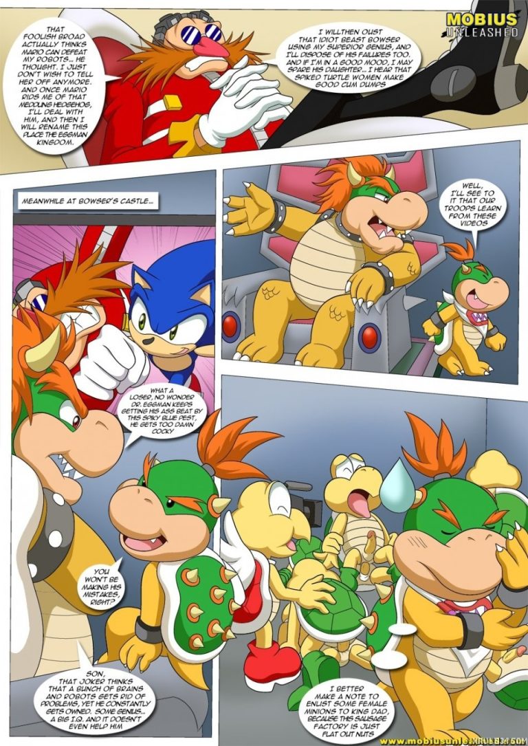Mario and Sonic porn comic picture 15